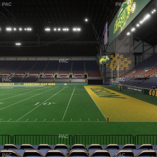 Fargodome - Section Elevated 31 Seat View