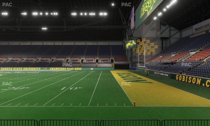 Fargodome - Section Elevated 31 Seat View