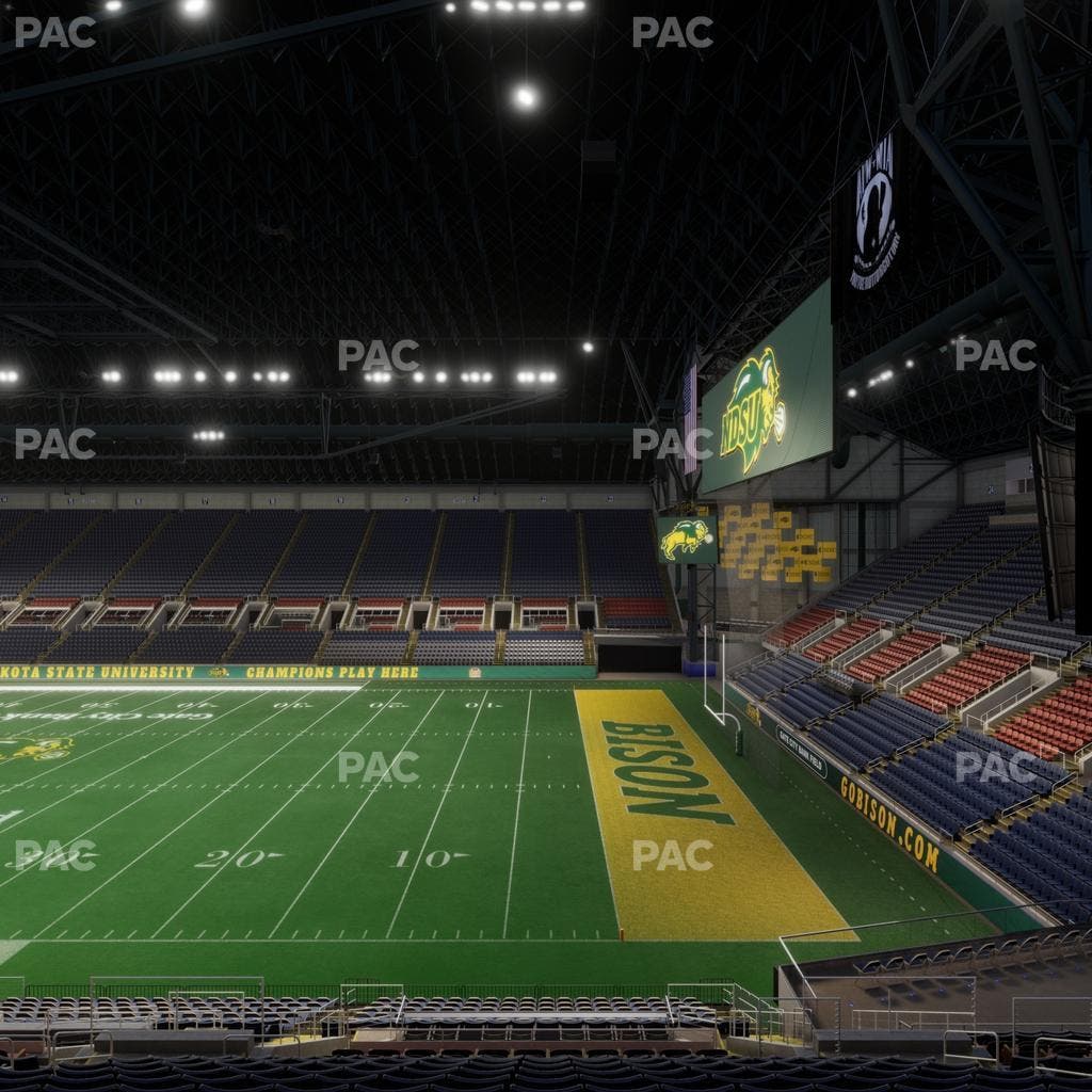 Fargodome - Section Elevated 31 Seat View