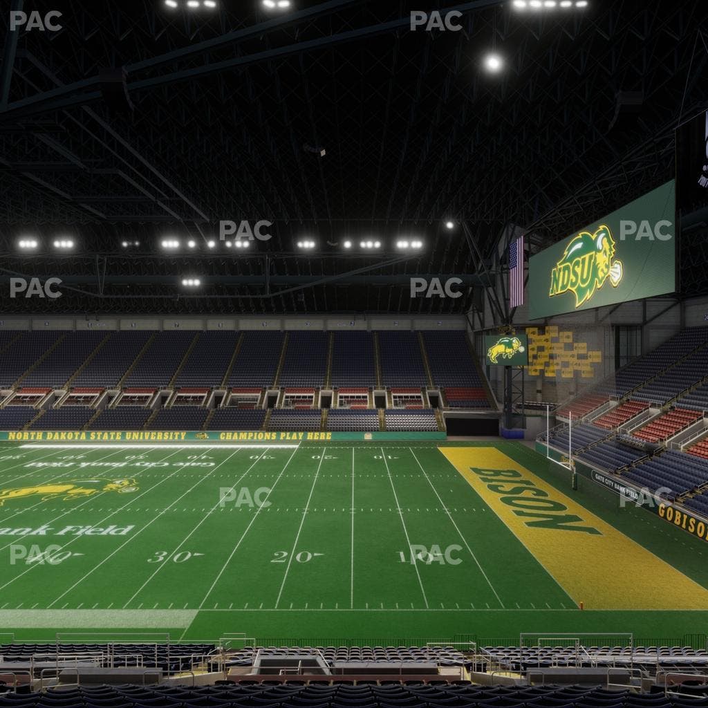 Fargodome - Section Elevated 32 Seat View