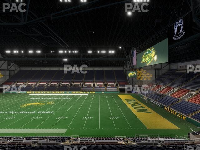 Fargodome - Section Elevated 32 Seat View