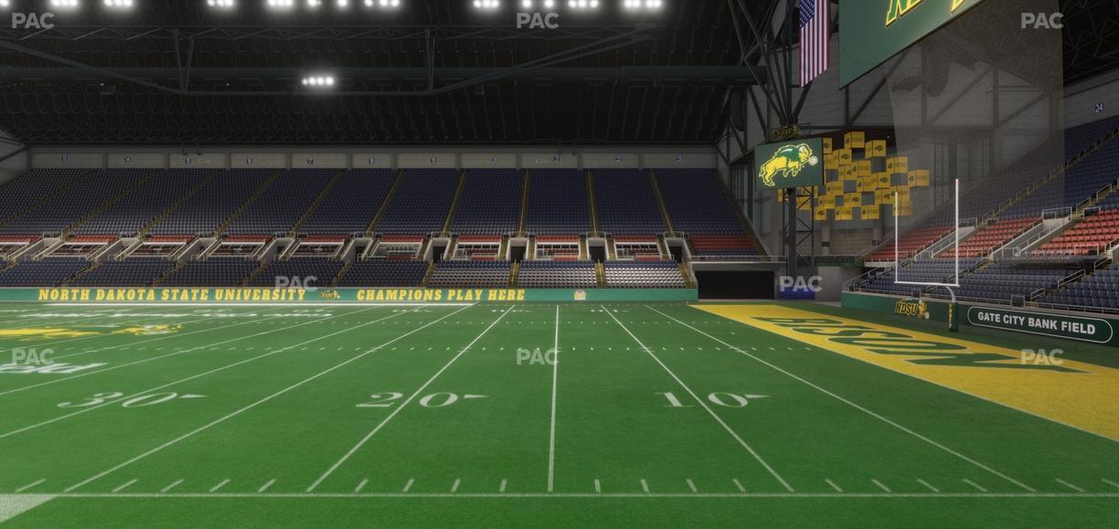 Fargodome - Section Elevated 32 Seat View