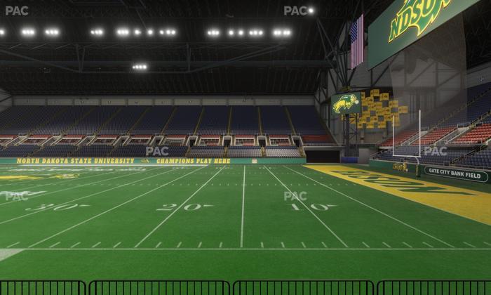 Fargodome - Section Elevated 32 Seat View