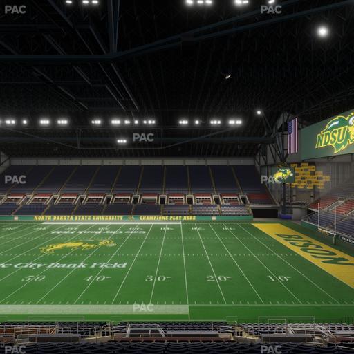 Fargodome - Section Elevated 33 Seat View