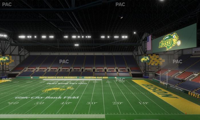 Fargodome - Section Elevated 33 Seat View