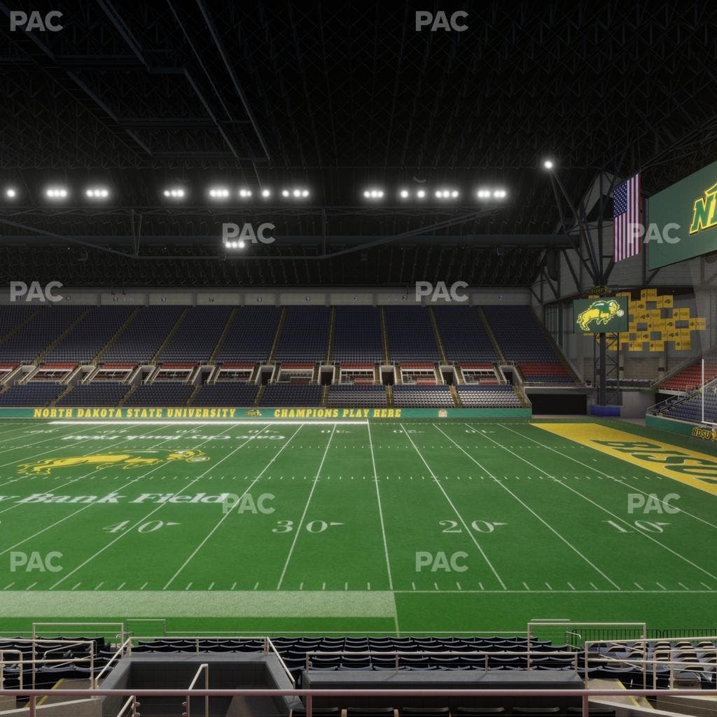 Fargodome - Section Elevated 33 Seat View