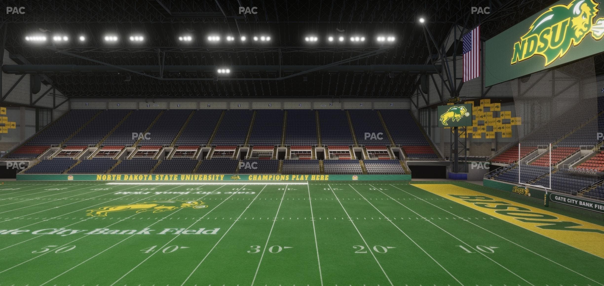 Fargodome - Section Elevated 33 Seat View