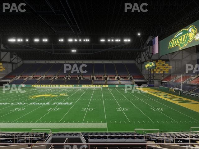 Fargodome - Section Elevated 33 Seat View
