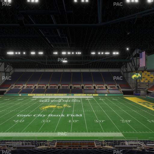 Fargodome - Section Elevated 34 Seat View