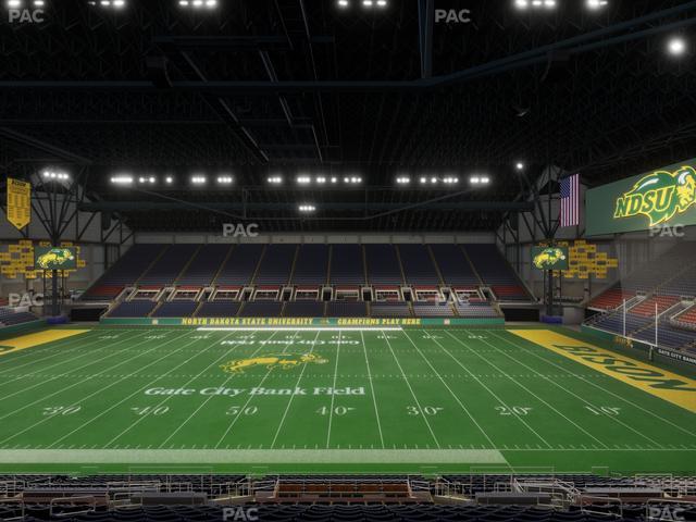 Fargodome - Section Elevated 34 Seat View