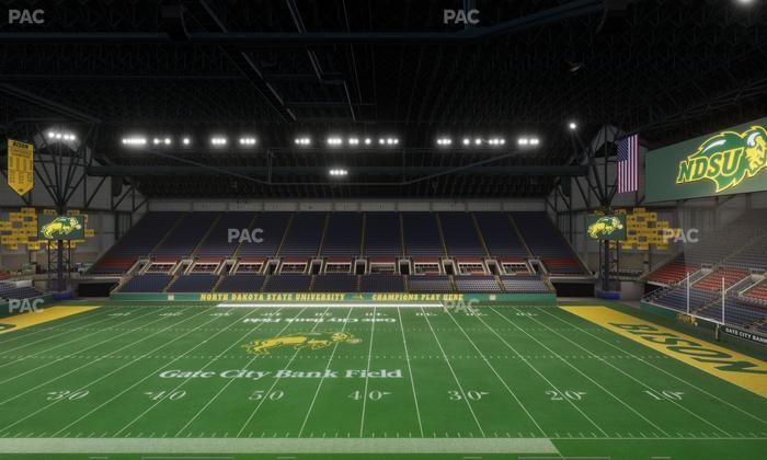 Fargodome - Section Elevated 34 Seat View