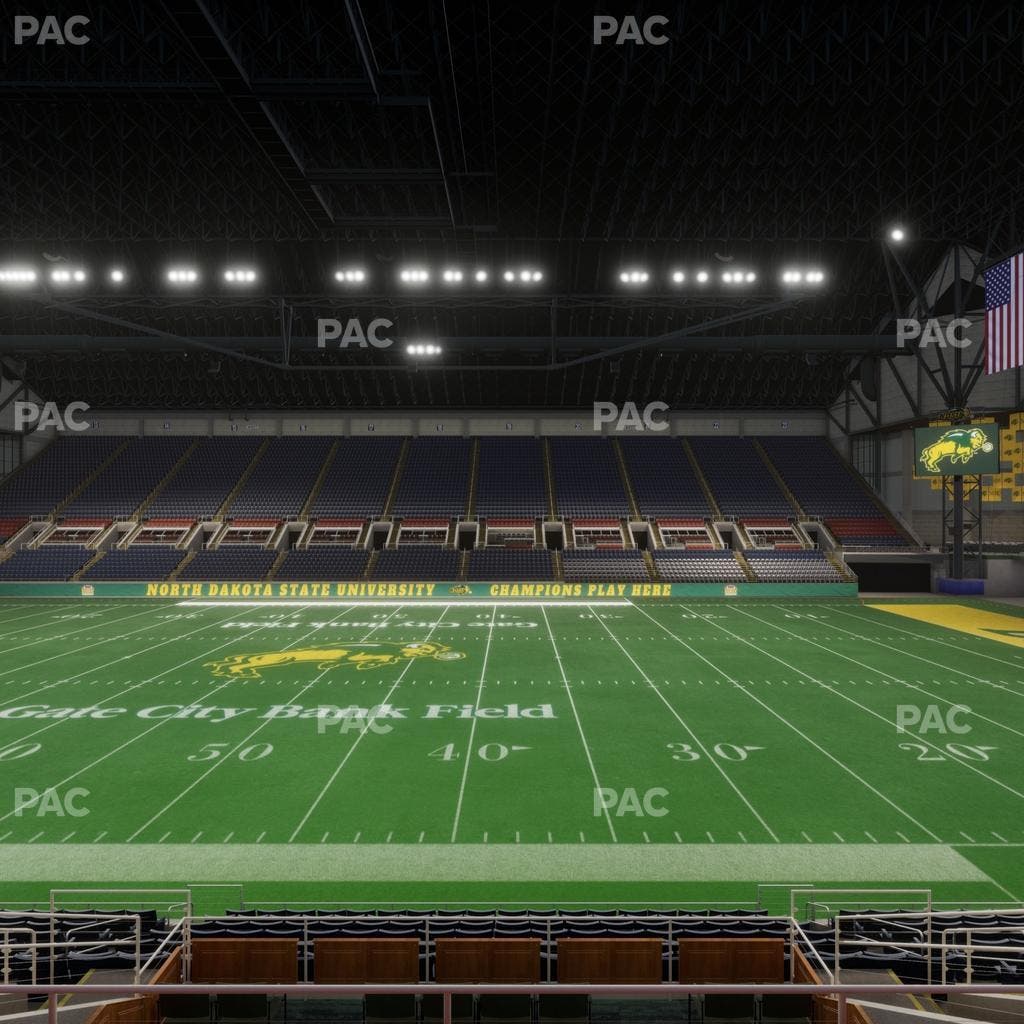 Fargodome - Section Elevated 34 Seat View