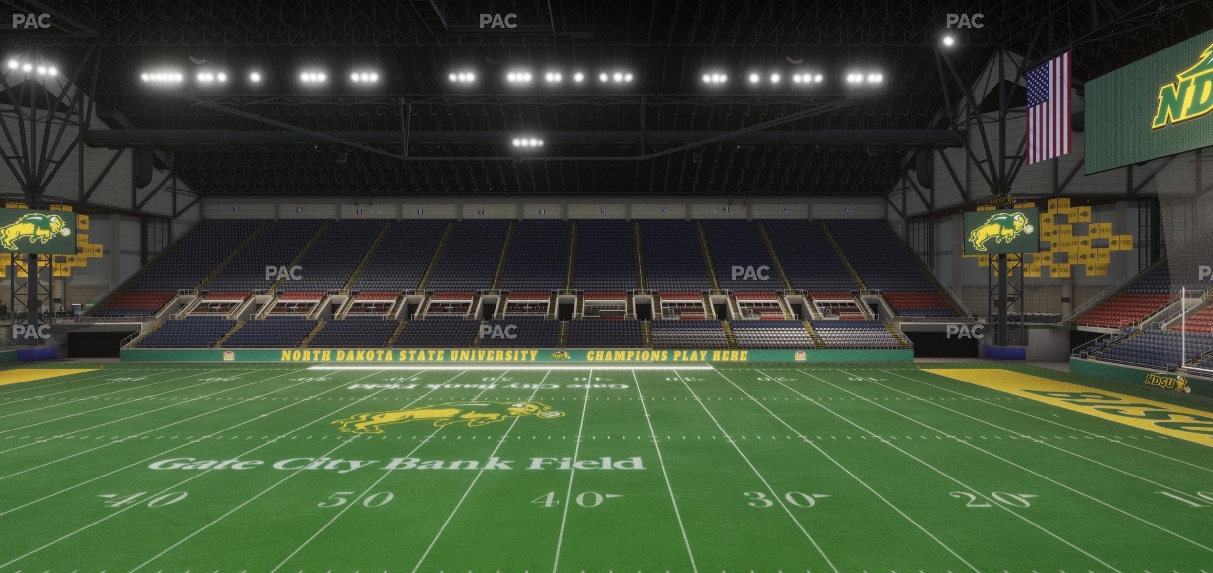 Fargodome - Section Elevated 34 Seat View