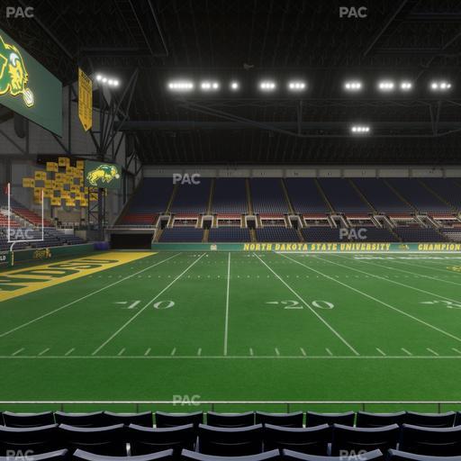 Fargodome - Section Elevated 4 Seat View
