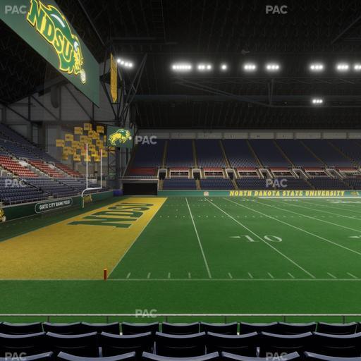 Fargodome - Section Elevated 5 Seat View