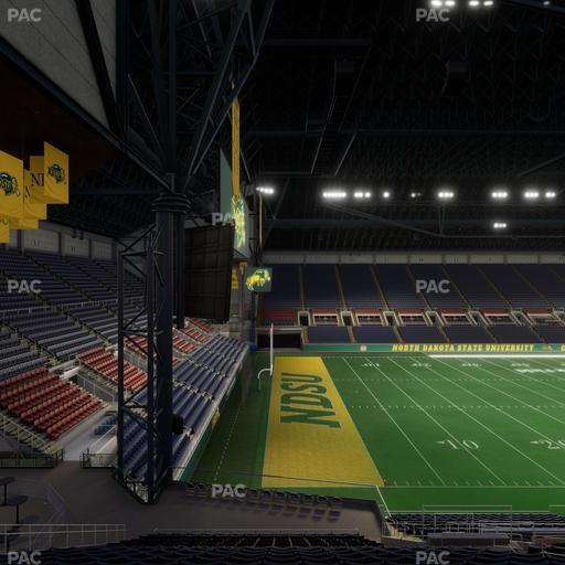 Fargodome - Section Elevated 6 Seat View