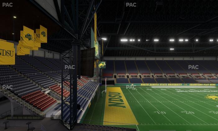 Fargodome - Section Elevated 6 Seat View