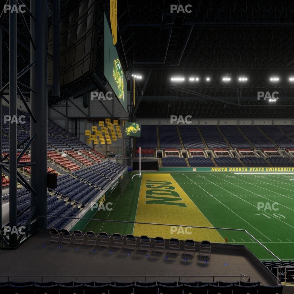Fargodome - Section Elevated 6 Seat View