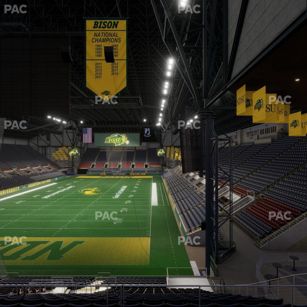 Fargodome - Section Elevated 7 Seat View