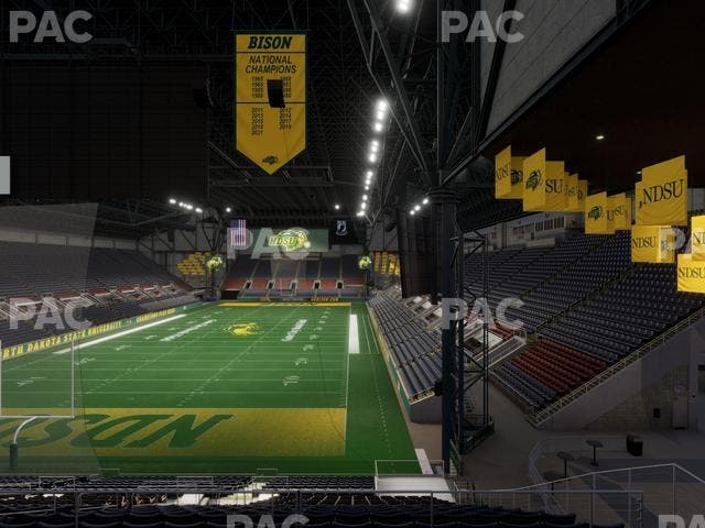 Fargodome - Section Elevated 7 Seat View