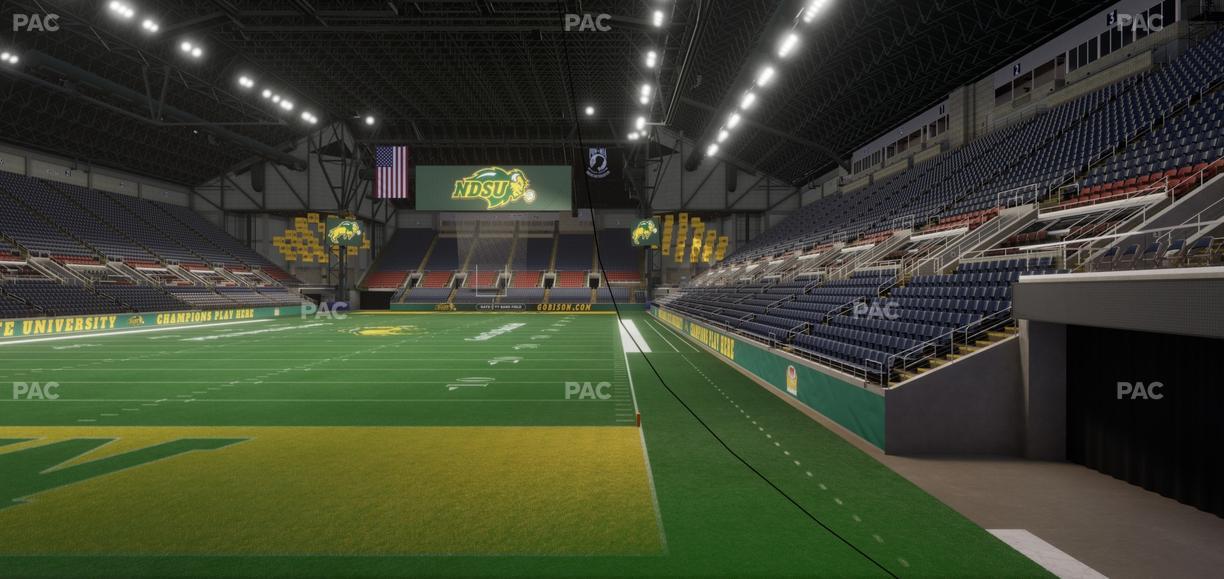 Fargodome - Section Elevated 7 Seat View