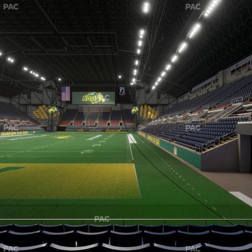 Fargodome - Section Elevated 7 Seat View