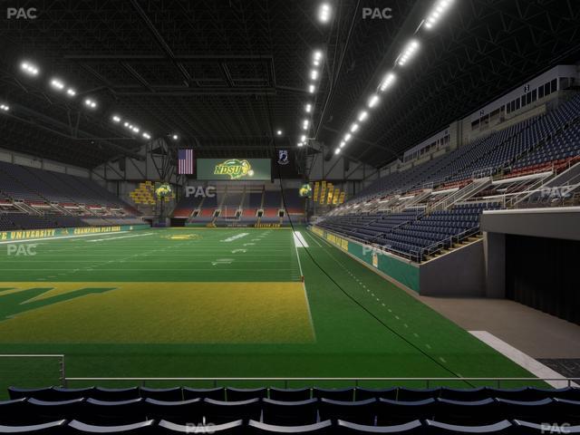 Fargodome - Section Elevated 7 Seat View
