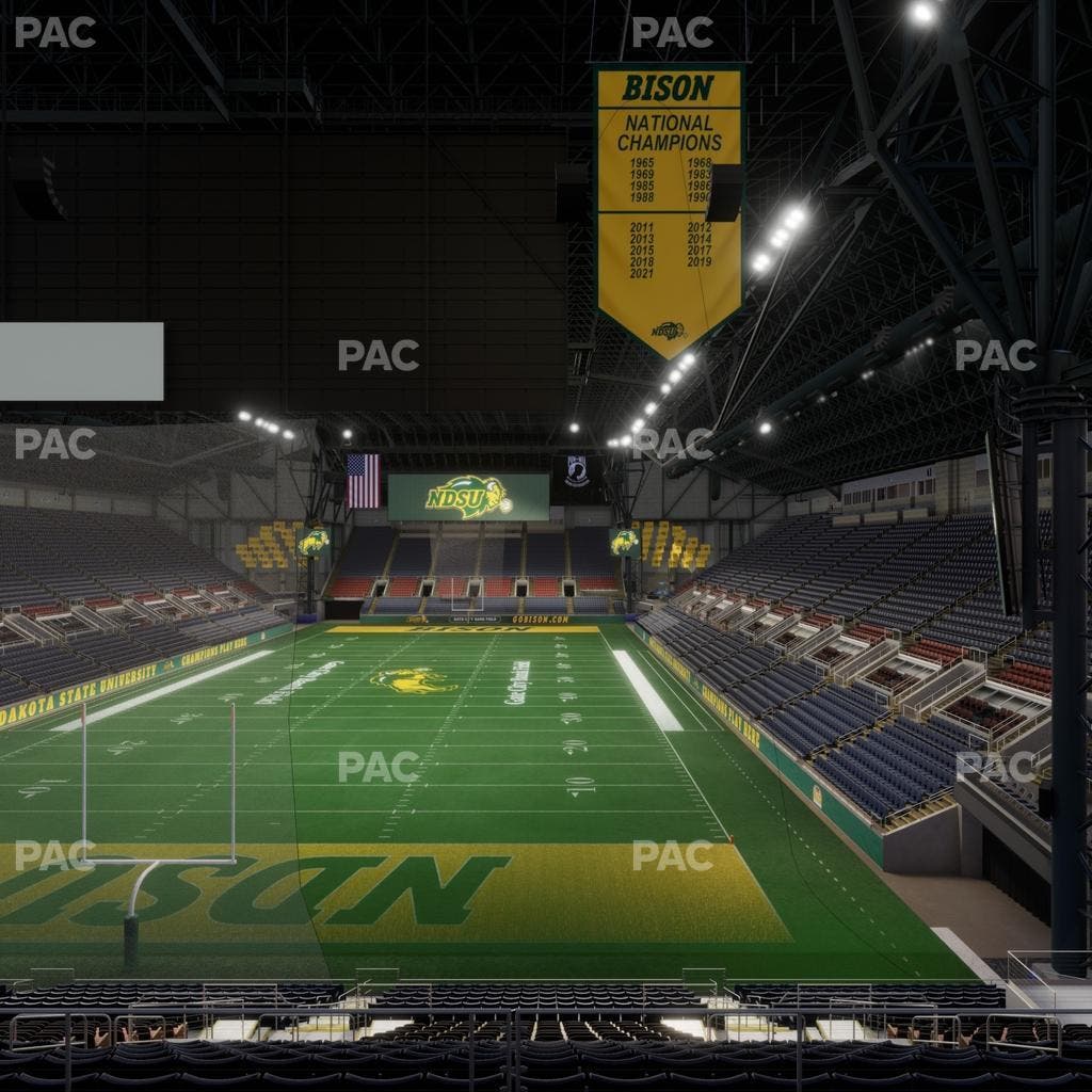 Fargodome - Section Elevated 8 Seat View