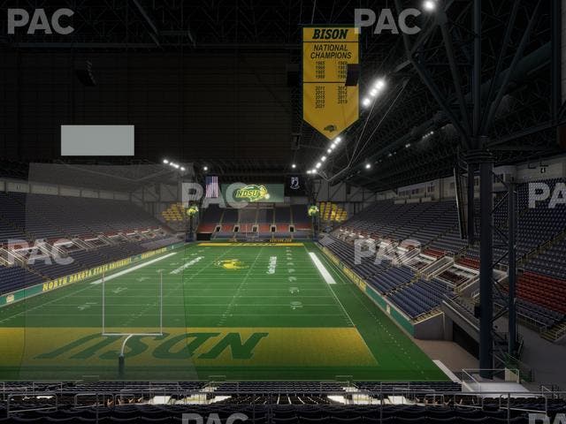 Fargodome - Section Elevated 8 Seat View