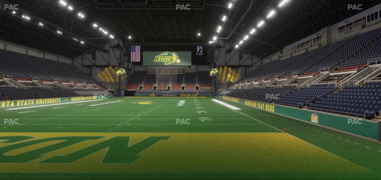 Fargodome - Section Elevated 8 Seat View