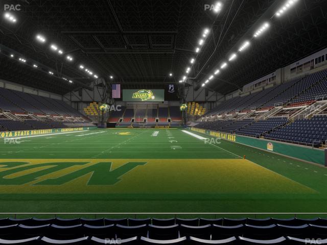 Fargodome - Section Elevated 8 Seat View