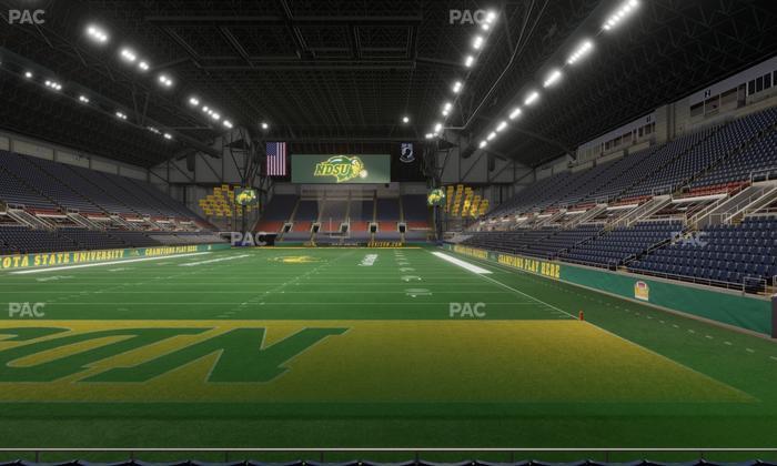 Fargodome - Section Elevated 8 Seat View
