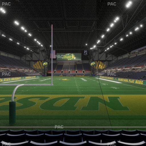 Fargodome - Section Elevated 9 Seat View