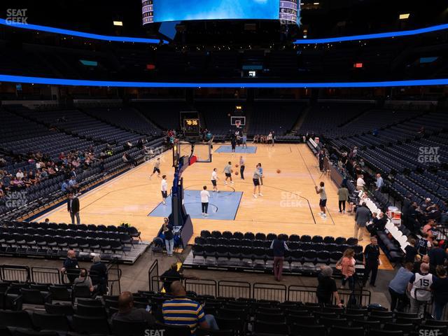 FedExForum - Section 101 Seat View
