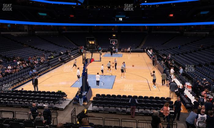 FedExForum - Section 101 Seat View