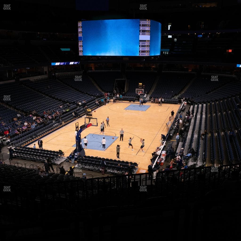 FedExForum - Section 102 Seat View