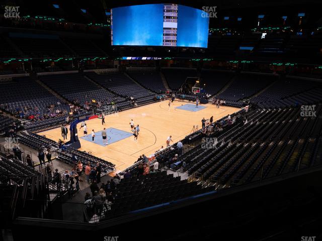 FedExForum - Section 103 A Seat View