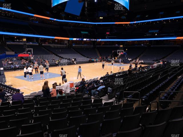FedExForum - Section 103 Seat View