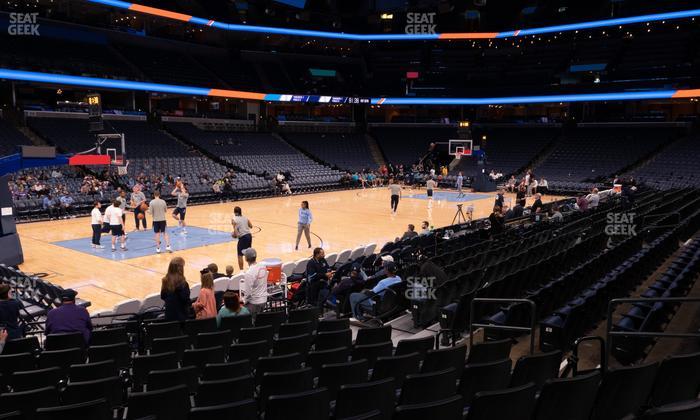 FedExForum - Section 103 Seat View