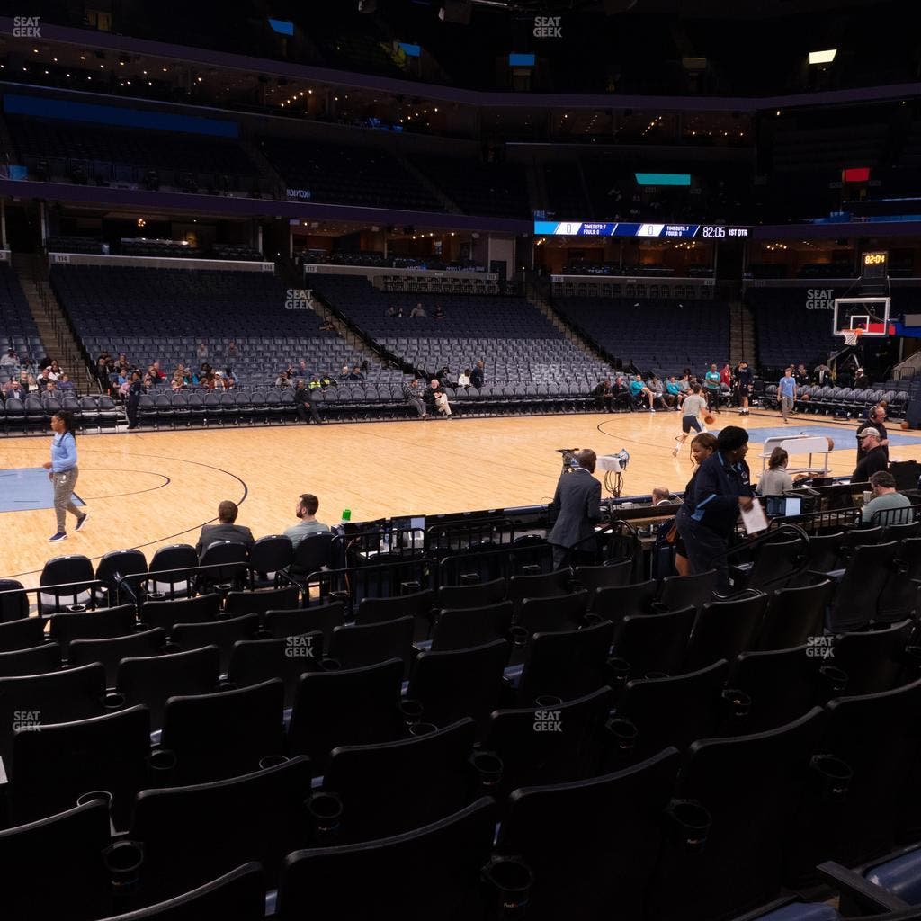 FedExForum - Section 104 Seat View