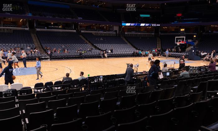 FedExForum - Section 104 Seat View
