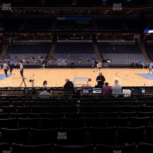 FedExForum - Section 105 Seat View