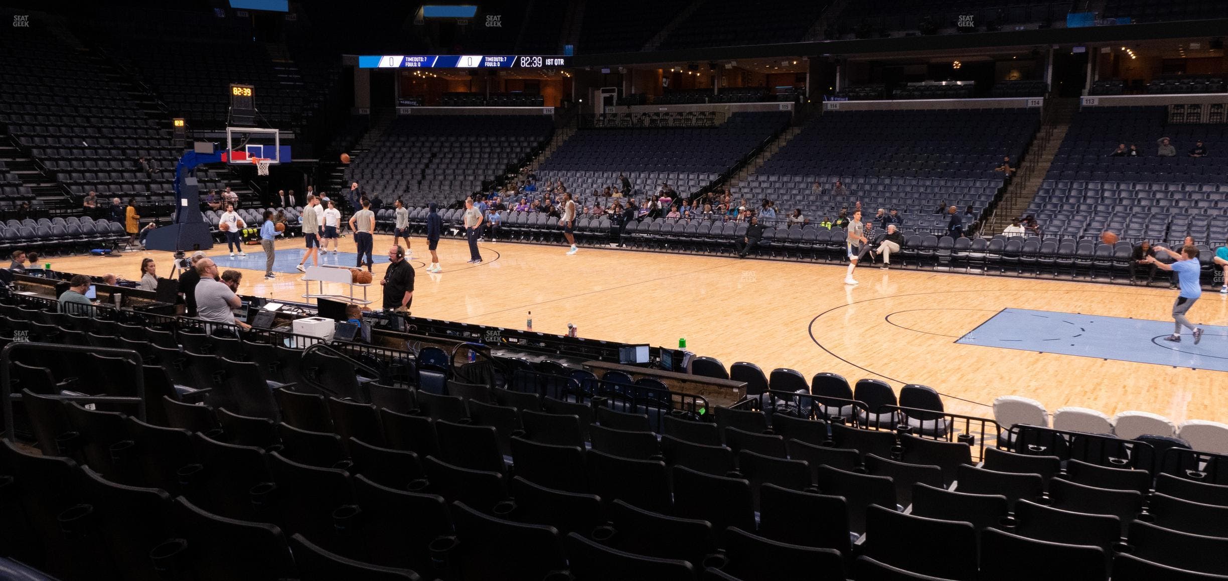 FedExForum - Section 106 Seat View