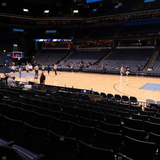 FedExForum - Section 106 Seat View