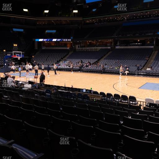 FedExForum - Section 106 Seat View