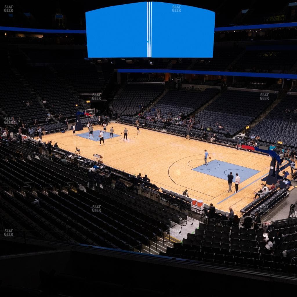 FedExForum - Section 107 A Seat View