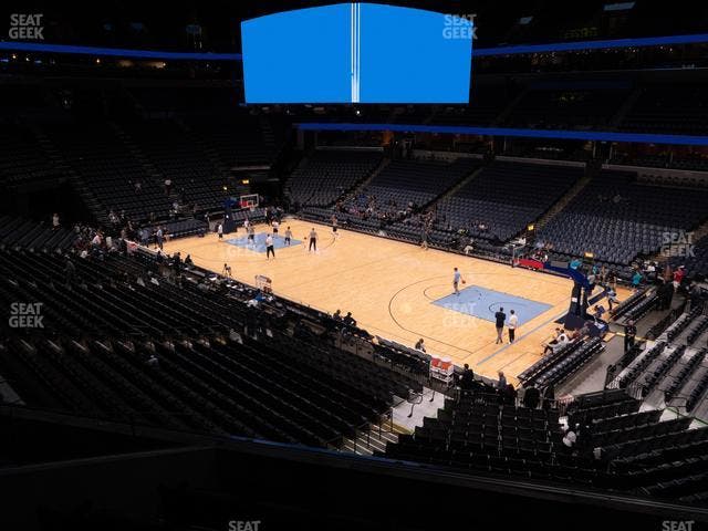FedExForum - Section 107 A Seat View