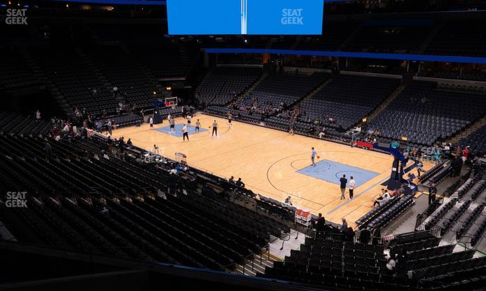 FedExForum - Section 107 A Seat View