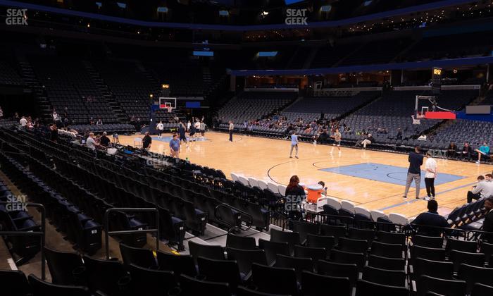 FedExForum - Section 107 Seat View