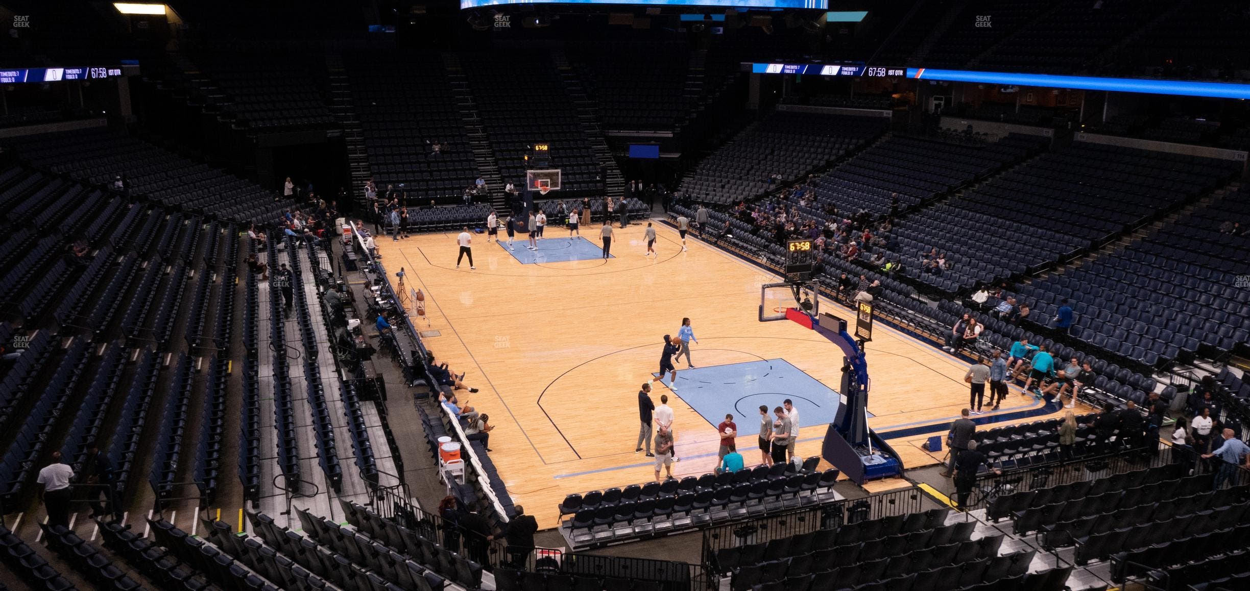 FedExForum - Section 108 A Seat View